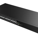 PN24 switch No administrado Fast Ethernet (10/100) Negro