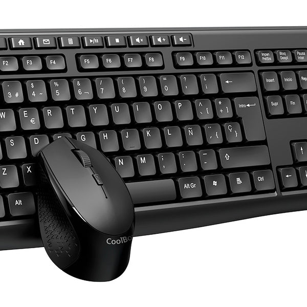 KIT INALAMBRICO MULTIMEDIA DE TECLADO Y RATN SILENCIOSOS