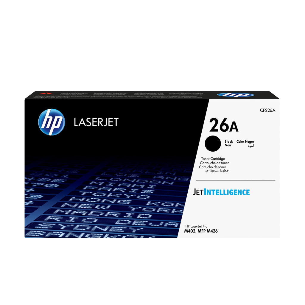 Cartucho de tner original LaserJet 26A negro