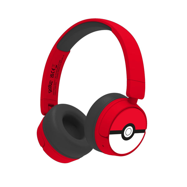 Pokmon PK1000 auricular y casco Auriculares Inalmbrico y almbrico Diadema Juego USB Tipo C Bluetooth Rojo  Blanco