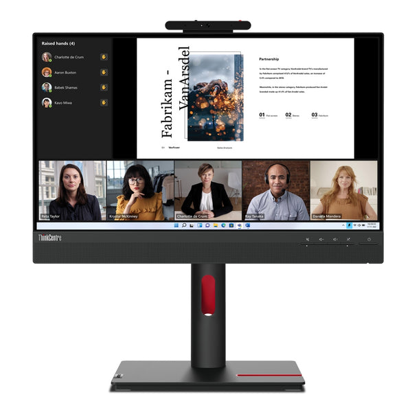 ThinkCentre Tiny-In-One 22 Gen 5 LED display 54 6 cm (21.5") 1920 x 1080 Pixeles Full HD Negro