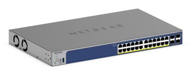 GS728TXP L2/L3 10G Ethernet (100/1000/10000) Energa sobre Ethernet (PoE) Negro
