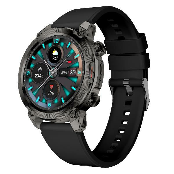 NXSWTRAILROUND Relojes inteligentes y deportivos 3 53 cm (1.39") Digital 360 x 360 Pixeles Pantalla tctil Negro
