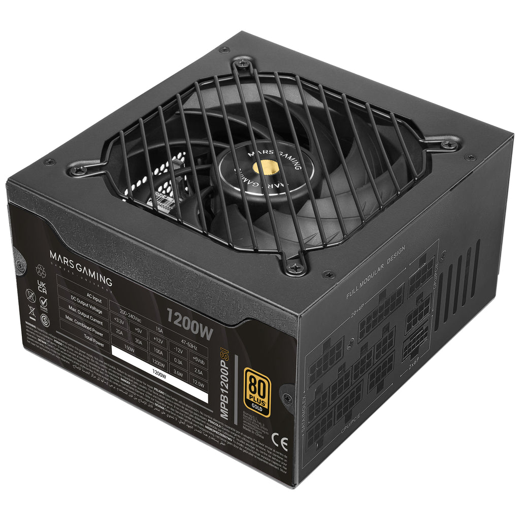 MPB1200PSI unidad de fuente de alimentacin 1200 W Negro