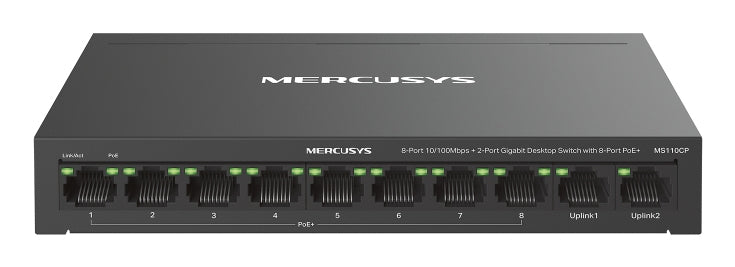 MS110CP switch Fast Ethernet (10/100) Energa sobre Ethernet (PoE) Negro