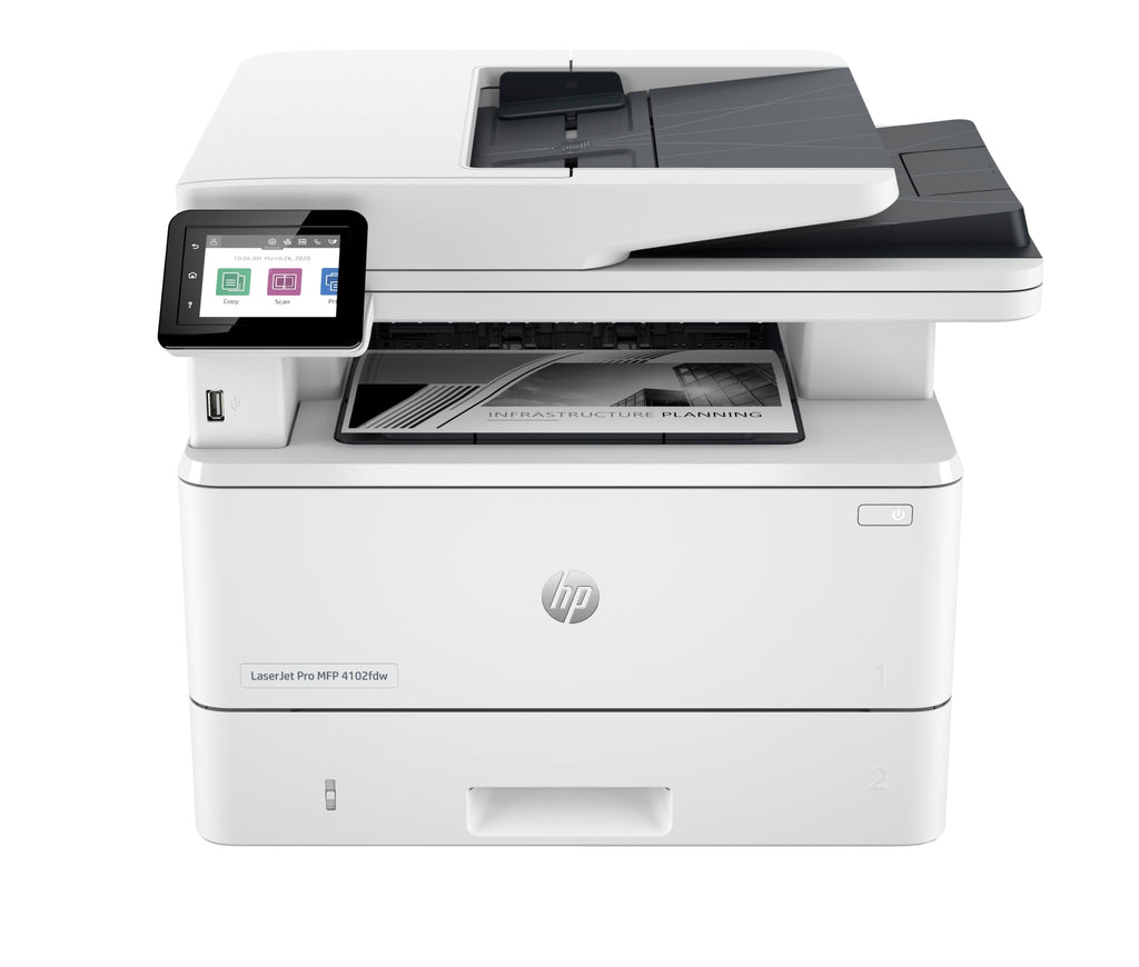 LaserJet Pro 4102dw Inalmbrico Multifunction Blanco y negro Impresora  Fotocopiadora  escner; Dplex
