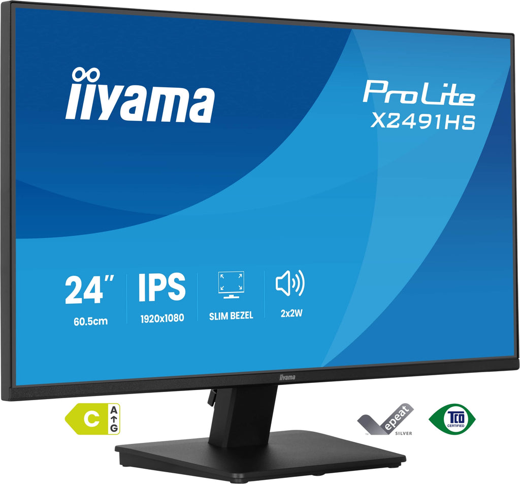 ProLite X2491HS-B1 pantalla para PC 60 5 cm (23.8") 1920 x 1080 Pixeles Full HD LCD Negro
