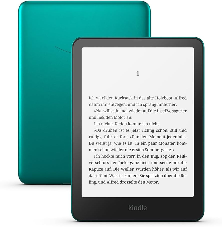 Kindle Paperwhite Signature Edition lectore de e-book Pantalla tctil 32 GB Wifi Verde  Metlico