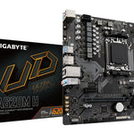 A620M H Placa base - Soporta CPUs AMD Ryzen 8000  VRM digital de 5+2+2 fases  hasta 7200MHz DDR5 (OC)  1xPCIe 4.0 M.2  LAN GbE  USB 3.2 Gen 1