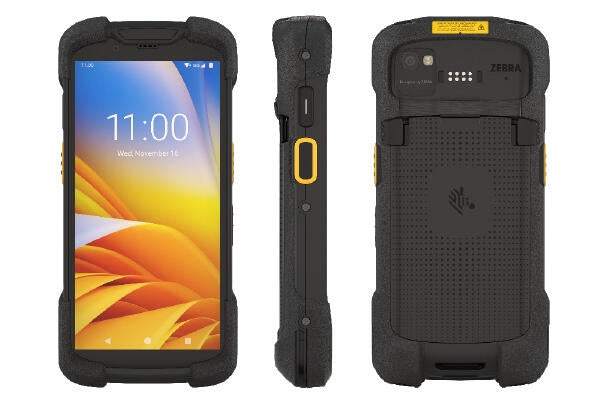 TC73 ordenador mvil de mano 15 2 cm (6") 1080 x 2160 Pixeles Pantalla tctil 349 g Negro  Amarillo
