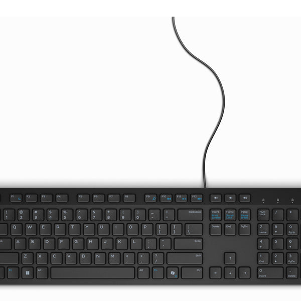 Teclado con cable - KB216 - espaol (QWERTY) - negro