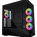 Vector V100 Midi Tower Negro  Transparente
