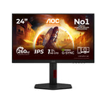 G4 24G4ZR pantalla para PC 60 5 cm (23.8") 1920 x 1080 Pixeles Full HD LED Negro  Rojo