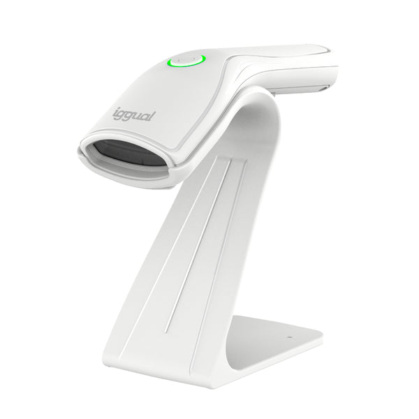 Lector cdigo barras 2D USB botn blanco