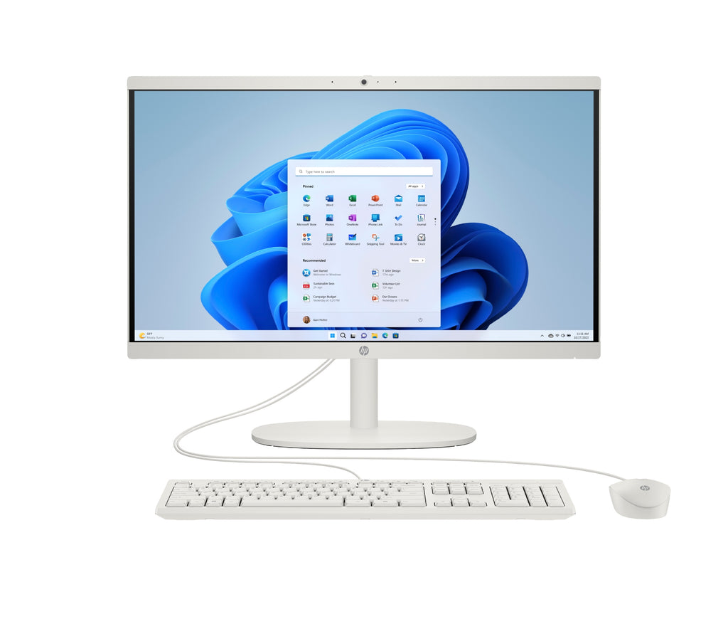 All-in-One Desktop 22-dg0024ns Intel N N100 54 5 cm (21.4") 1920 x 1080 Pixeles 8 GB DDR5-SDRAM 512 GB SSD Windows 11 Home Wi-Fi 6 (802.11ax) Blanco