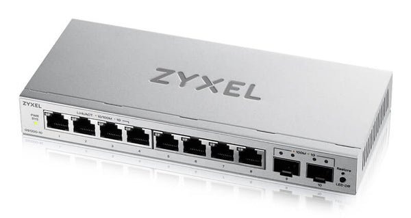 GS1200-10v3 Gestionado L2 Gigabit Ethernet (10/100/1000) Escritorio Gris