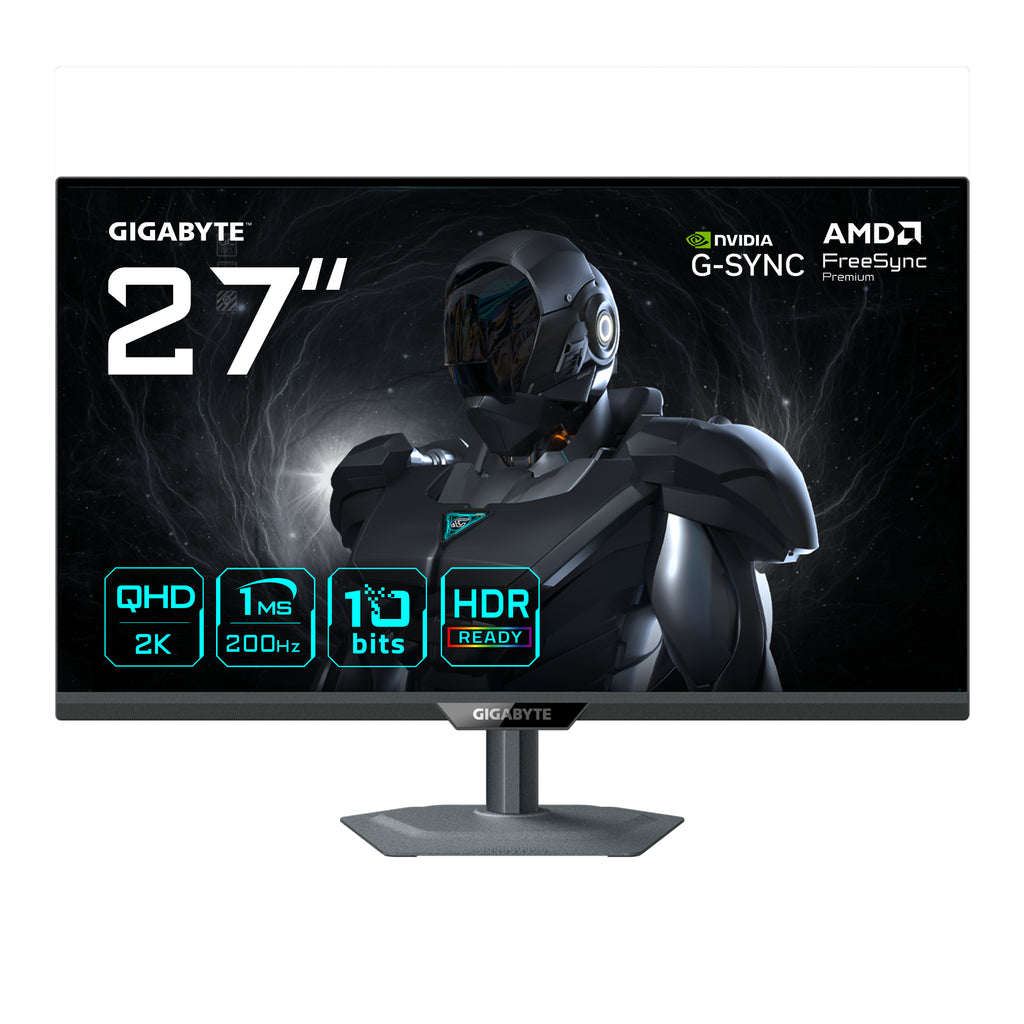 G27Q2 Monitor Gaming 27 2K QHD - 2560 x 1440  200Hz  1ms  350 cd/m  Compatible con G-Sync  FreeSync Premium  HDR10  HDMI 2.0  DisplayPort 1.4