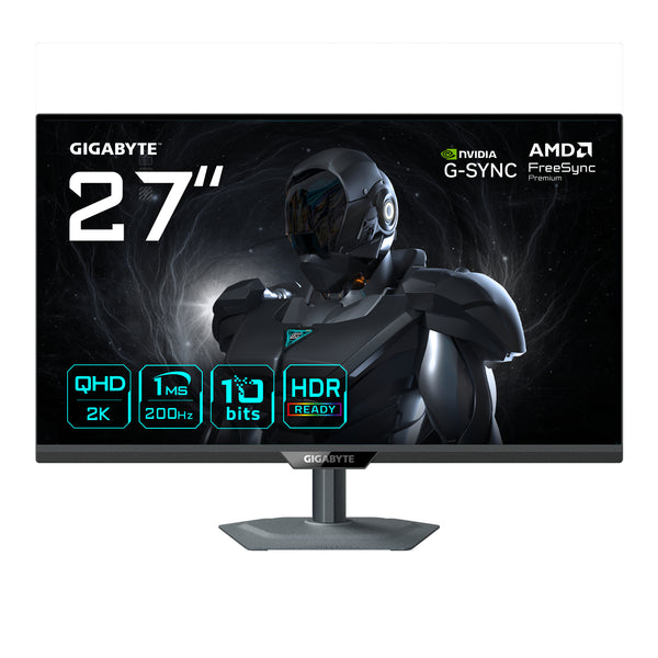 G27Q2 Monitor Gaming 27 2K QHD - 2560 x 1440  200Hz  1ms  350 cd/m  Compatible con G-Sync  FreeSync Premium  HDR10  HDMI 2.0  DisplayPort 1.4