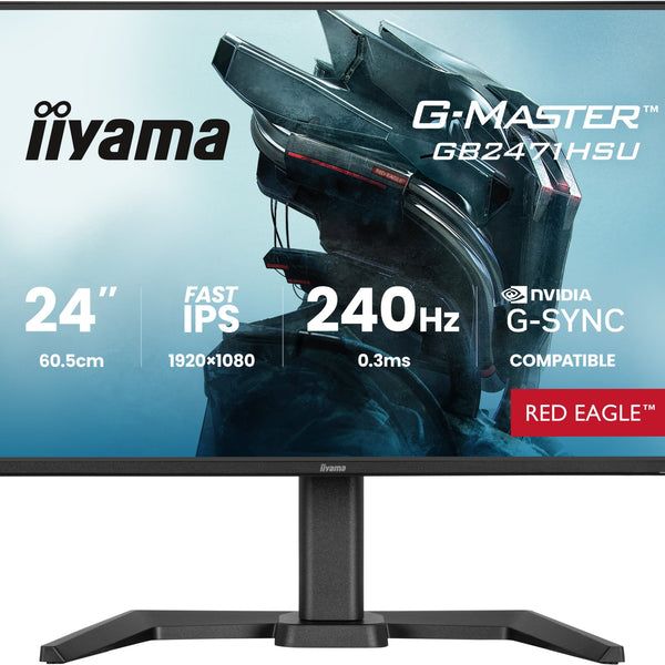 G-MASTER GB2471HSU-B1 pantalla para PC 60 5 cm (23.8") 1920 x 1080 Pixeles Full HD Negro