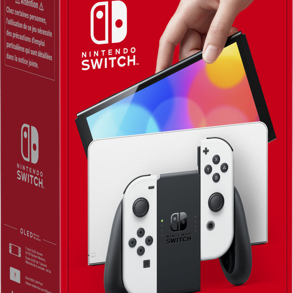 Switch OLED videoconsola porttil 17 8 cm (7") 64 GB Pantalla tctil Wifi Blanco