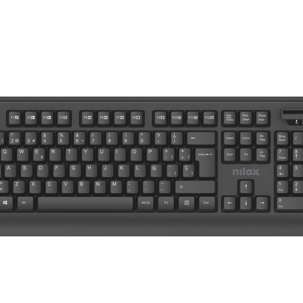 USB CON LECTOR DNIE SMART CARD teclado Oficina QWERTY Espaol Negro