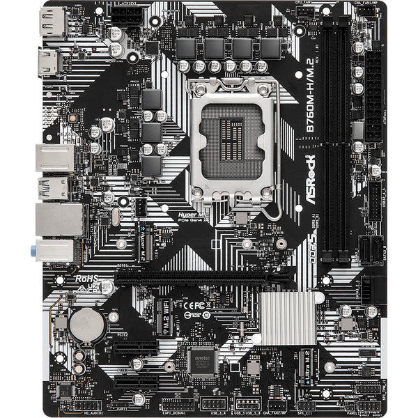 B760M-H/M.2 Intel B760 LGA 1700 micro ATX