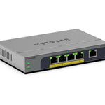 GS105EP No administrado Gigabit Ethernet (10/100/1000) Energa sobre Ethernet (PoE) Gris