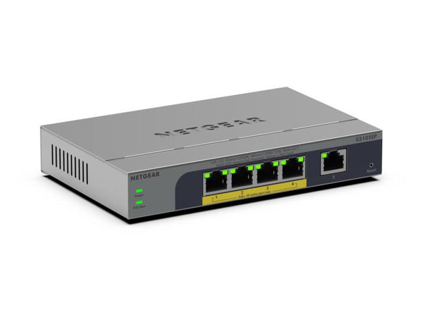 GS105EP No administrado Gigabit Ethernet (10/100/1000) Energa sobre Ethernet (PoE) Gris