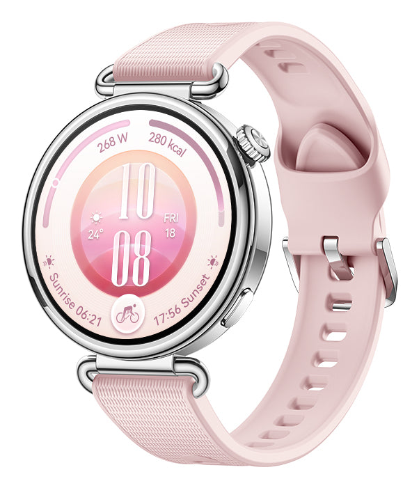 WATCH GT 7 41mm 3 35 cm (1.32") AMOLED Digital 466 x 466 Pixeles Pantalla tctil Rosa  Plata Wifi GPS (satlite)