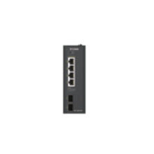 DIS-100G-06P switch No administrado L2 Gigabit Ethernet (10/100/1000) Energa sobre Ethernet (PoE) DIN rail Negro