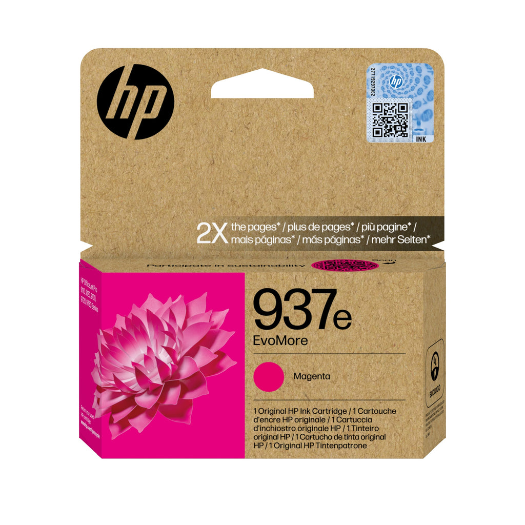 Cartucho de Tinta Original EvoMore 937e magenta