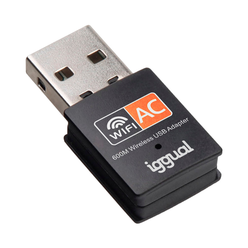 Adaptador USB Wifi 600 Mbps dual 2.4G/5G