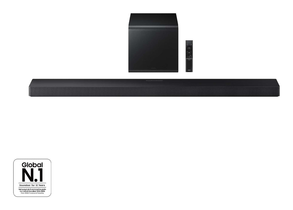 HW-QS700F/ZF altavoz soundbar Negro 3.1.2 canales 345 W