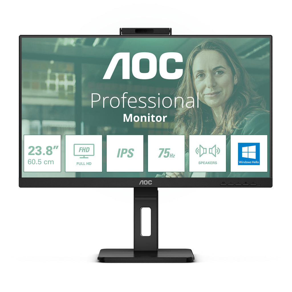 24P3CW pantalla para PC 60 5 cm (23.8") 1920 x 1080 Pixeles Full HD LED Negro