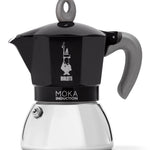 Moka Induction Cafetera italiana 0 9 L Negro