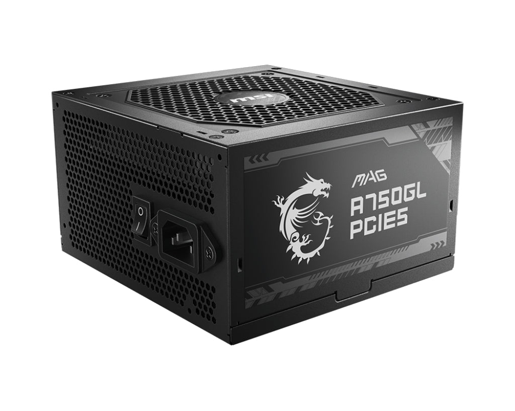 MAG A750GL PCIE5 unidad de fuente de alimentacin 750 W 20+4 pin ATX ATX Negro