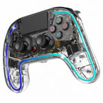 Neon Bluetooth Transparente Gamepad Analgico PlayStation 4  Playstation 3