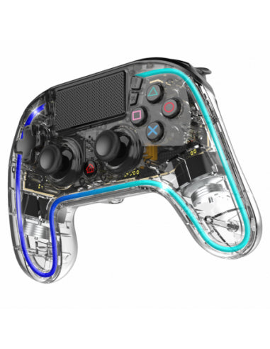 Neon Bluetooth Transparente Gamepad Analgico PlayStation 4  Playstation 3