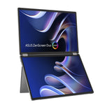ZenScreen Duo OLED MQ149CD pantalla para PC 35 6 cm (14") 1920 x 1200 Pixeles WUXGA Plata