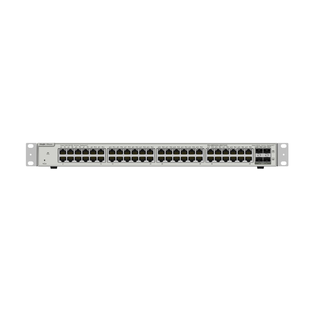 RG-NBS3200-48GT4XS switch Gestionado L2 Gigabit Ethernet (10/100/1000) Gris