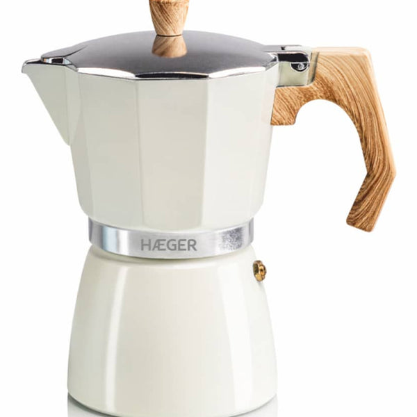 MOKA Pot 6 Cafetera italiana Beige