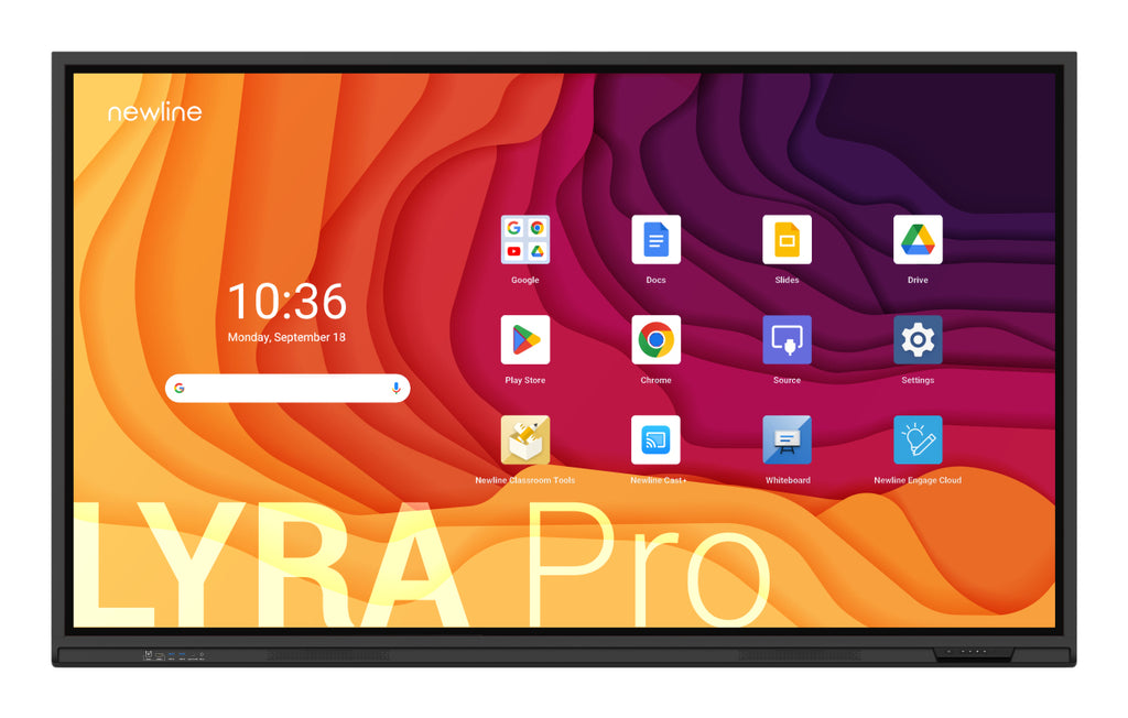 TT-9823QA pizarra blanca interactiva 2 49 m (98") 3840 x 2160 Pixeles Pantalla tctil Negro