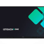 i3TOUCH E-ONE pizarra blanca interactiva 165 1 cm (65") 3840 x 2160 Pixeles Pantalla tctil Negro