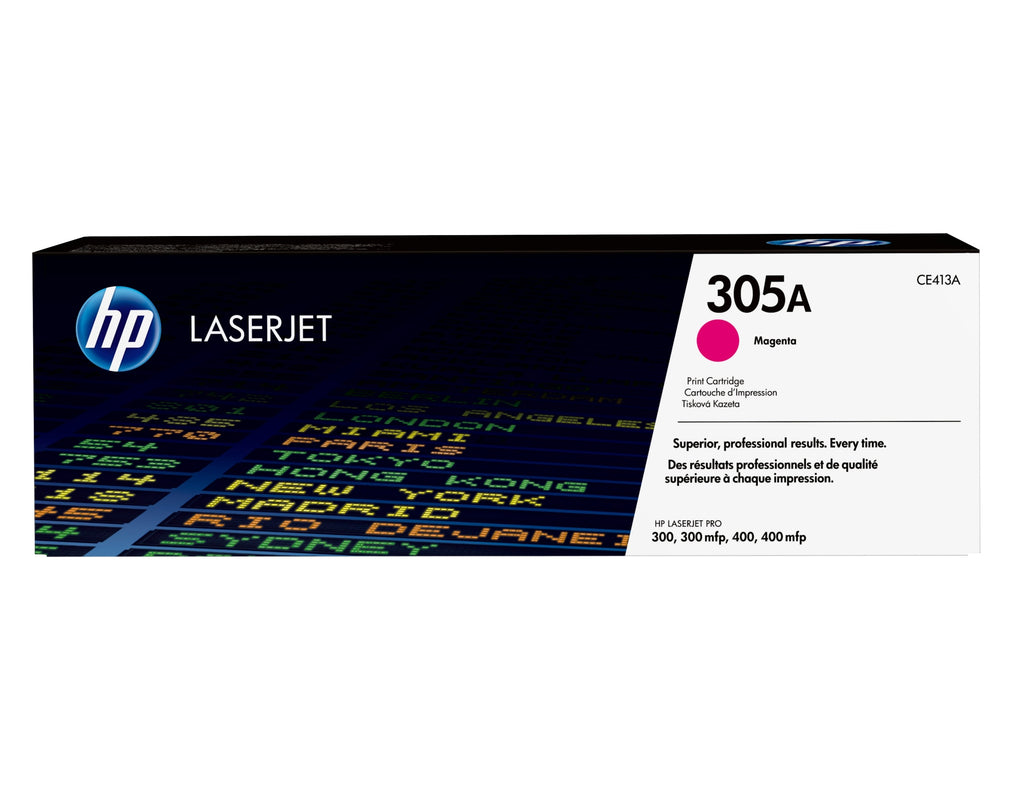 Cartucho de tner original LaserJet 305A magenta