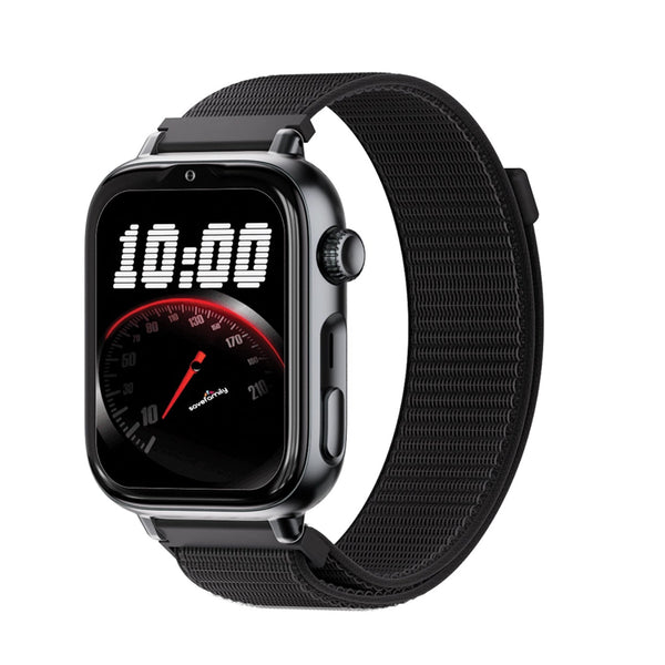 SaveWatch Plus 2 4 7 cm (1.85") AMOLED Digital 410 x 502 Pixeles Pantalla tctil 4G Negro Wifi GPS (satlite)