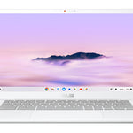 Chromebook Plus CX34 CX3402CVA-PQ1339 - Ordenador Porttil 14" Full HD (Intel Core 3 100U  8GB RAM  256GB UFS  Graphics  ChromeOS) Blanco Perla - Teclado QWERTY espaol