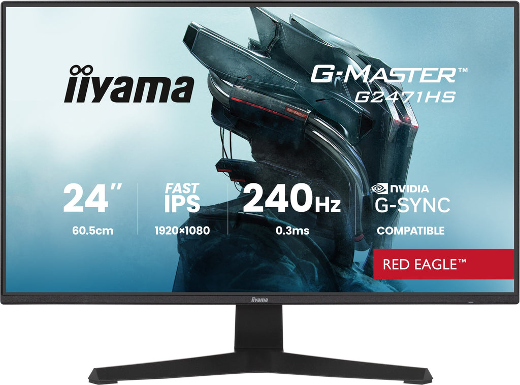 G-MASTER G2471HS-B1 pantalla para PC 60 5 cm (23.8") 1920 x 1080 Pixeles Full HD Negro