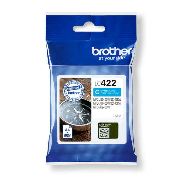 LC422C cartucho de tinta 1 pieza(s) Original Cian