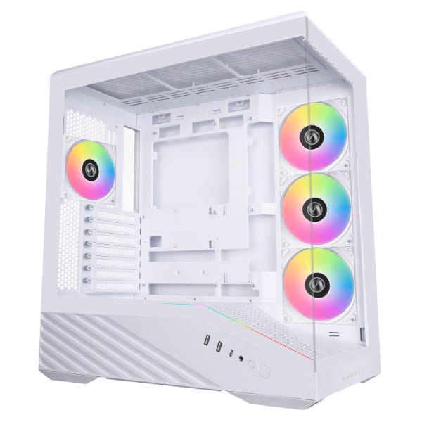 Vector V100 Midi Tower Negro  Transparente