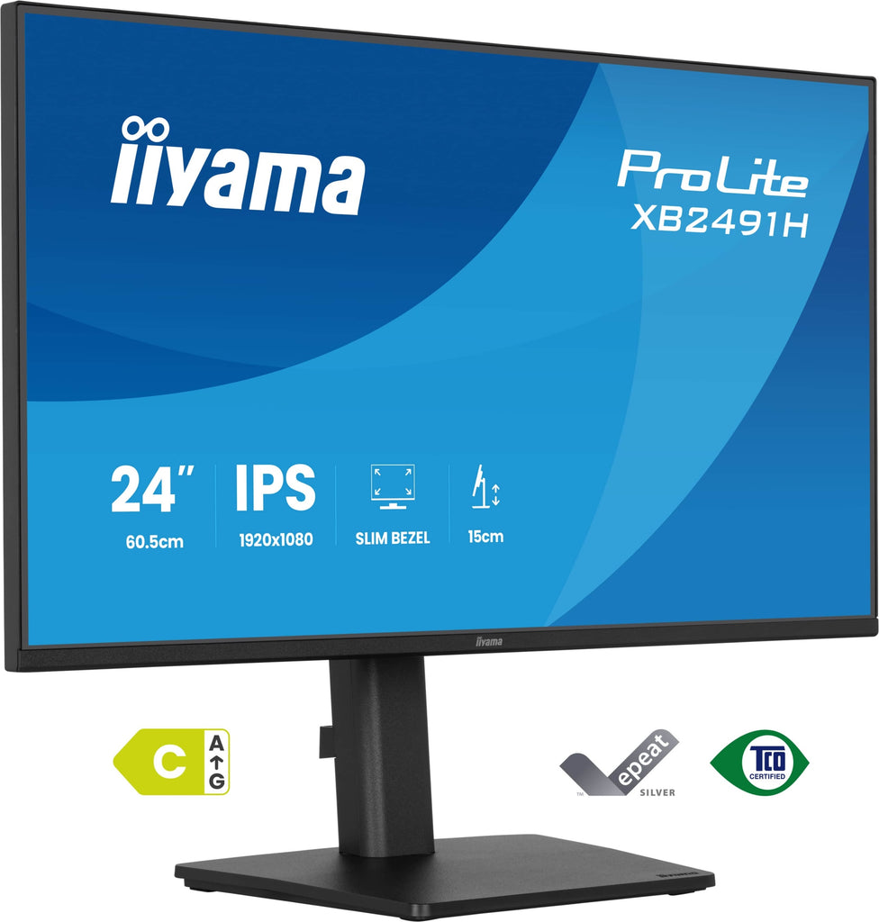 ProLite XB2491H-B1 pantalla para PC 60 5 cm (23.8") 1920 x 1080 Pixeles Full HD LCD Negro